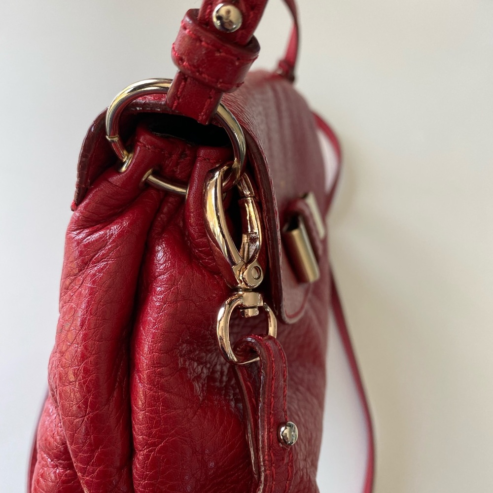 Chloe Red Crossbody Bag - Picture 7 of 11